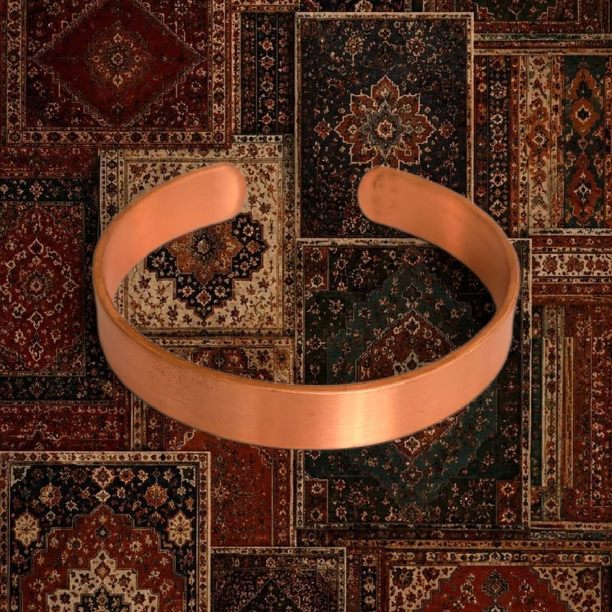 Saf Kalın Bakır Şifa Bileziği
